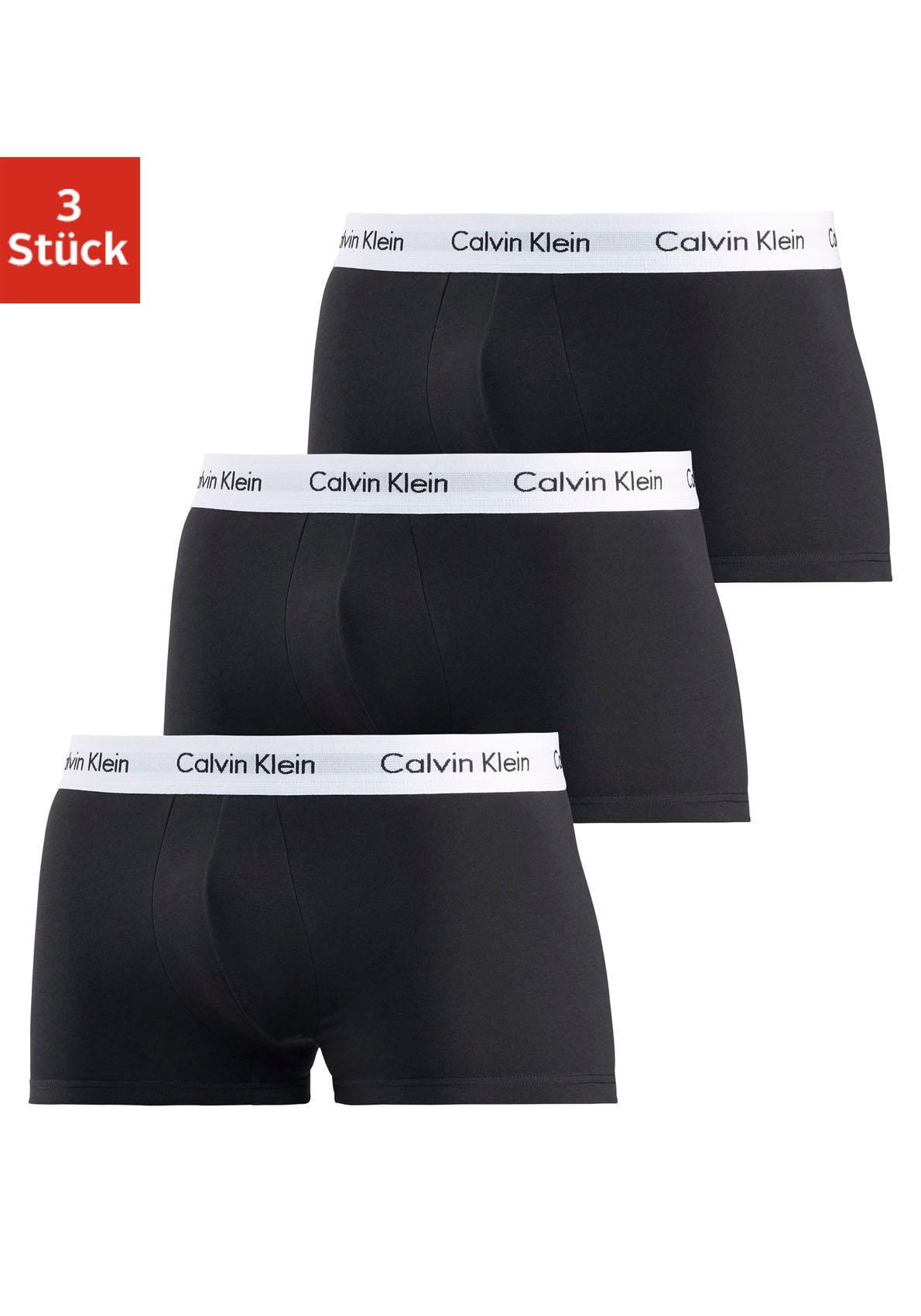 Calvin Klein Underwear Hipster, (3 St.), mit weissem Webbund