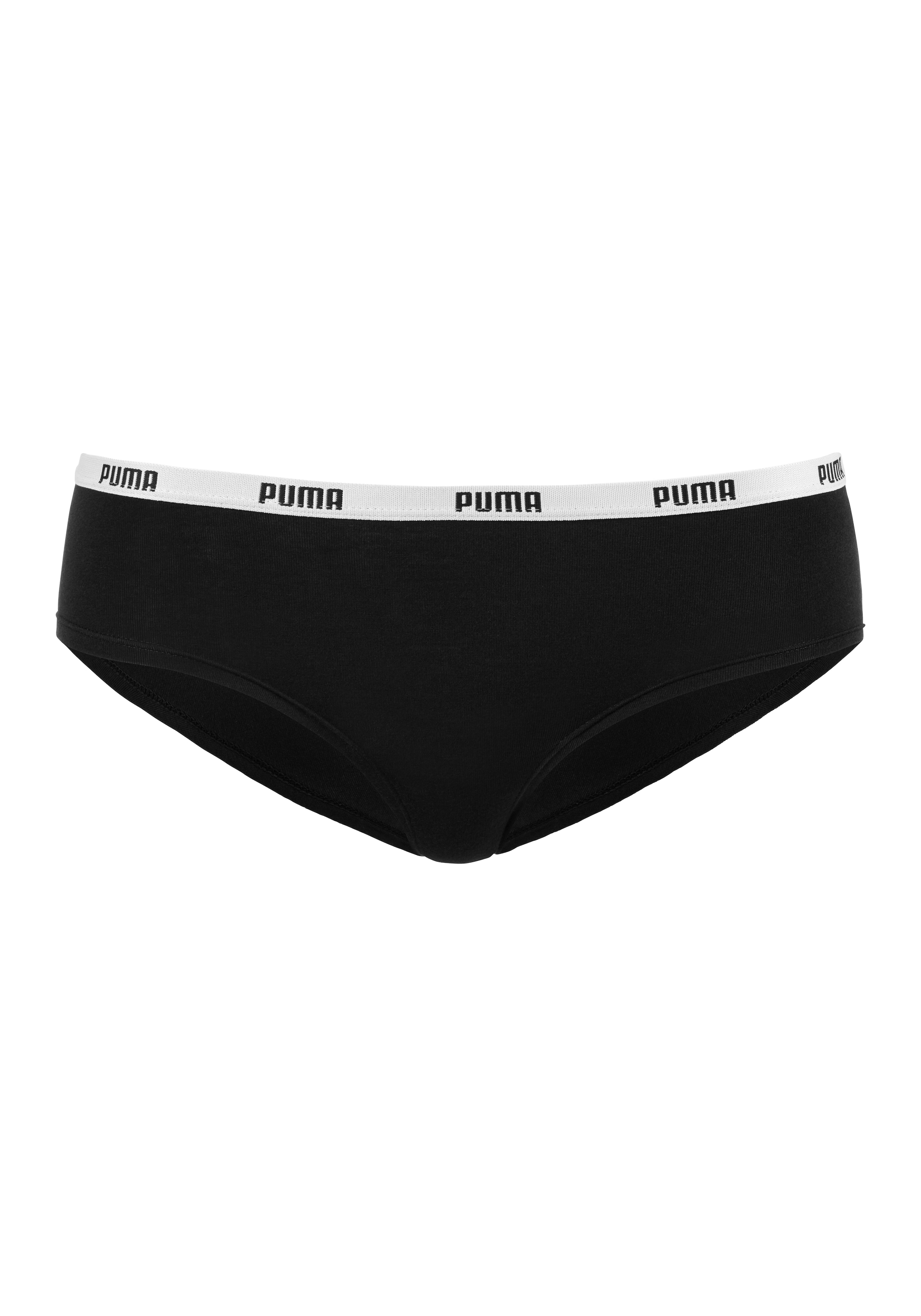 PUMA Hipster Packung, 6er-Pack,  mit elastischem Logobündchen