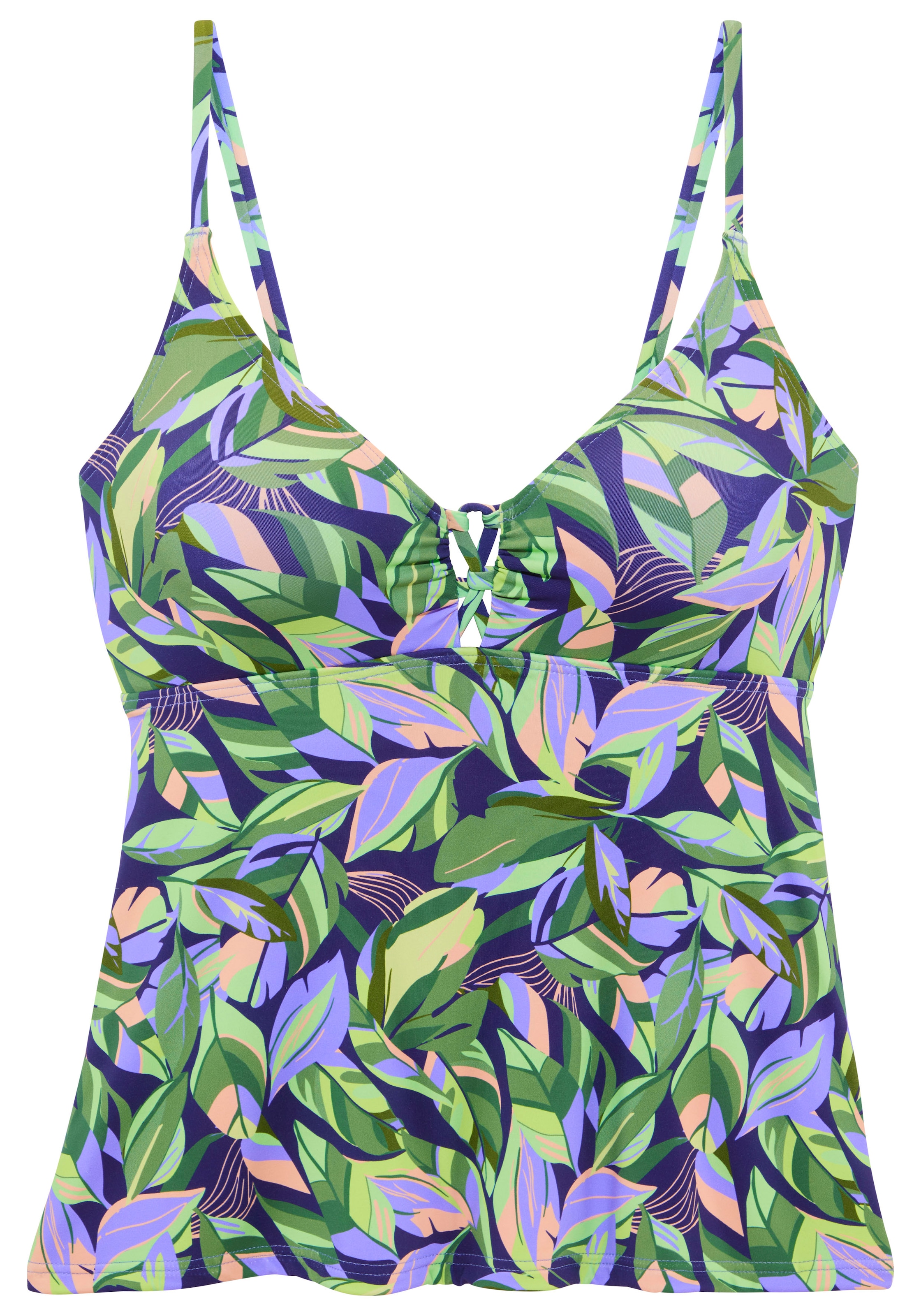 s.Oliver Haut de tankini mit modernem Allover-Print