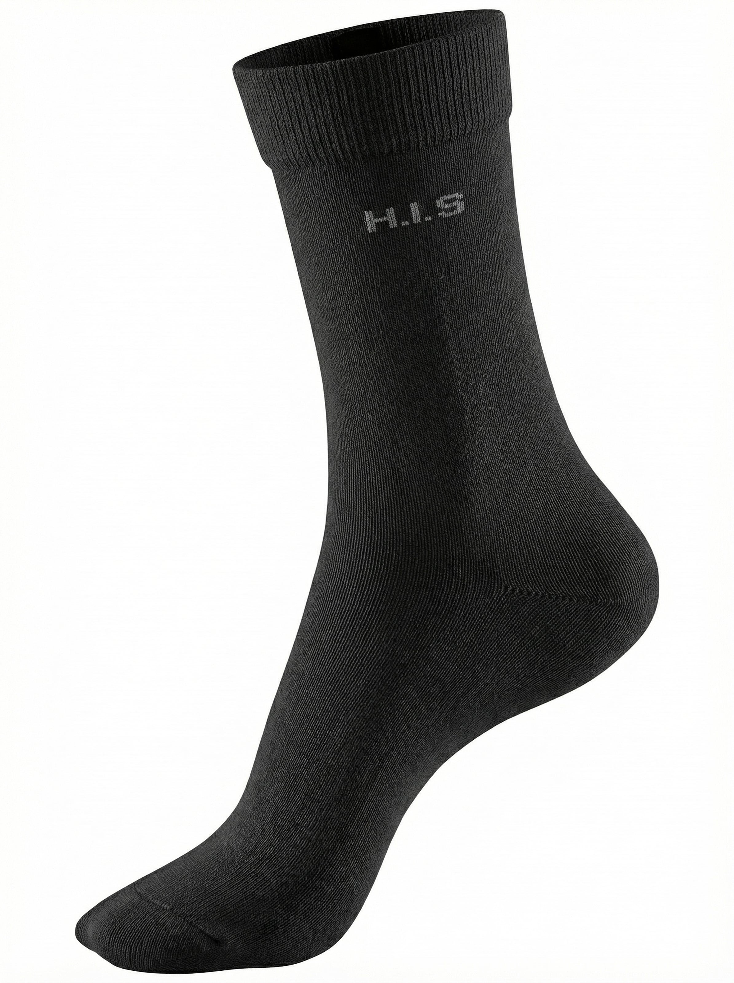 H.I.S Chaussettes basiques »Für Job und Freizeit« Paquet, 6 Couple tlg. avec semelle en éponge douce