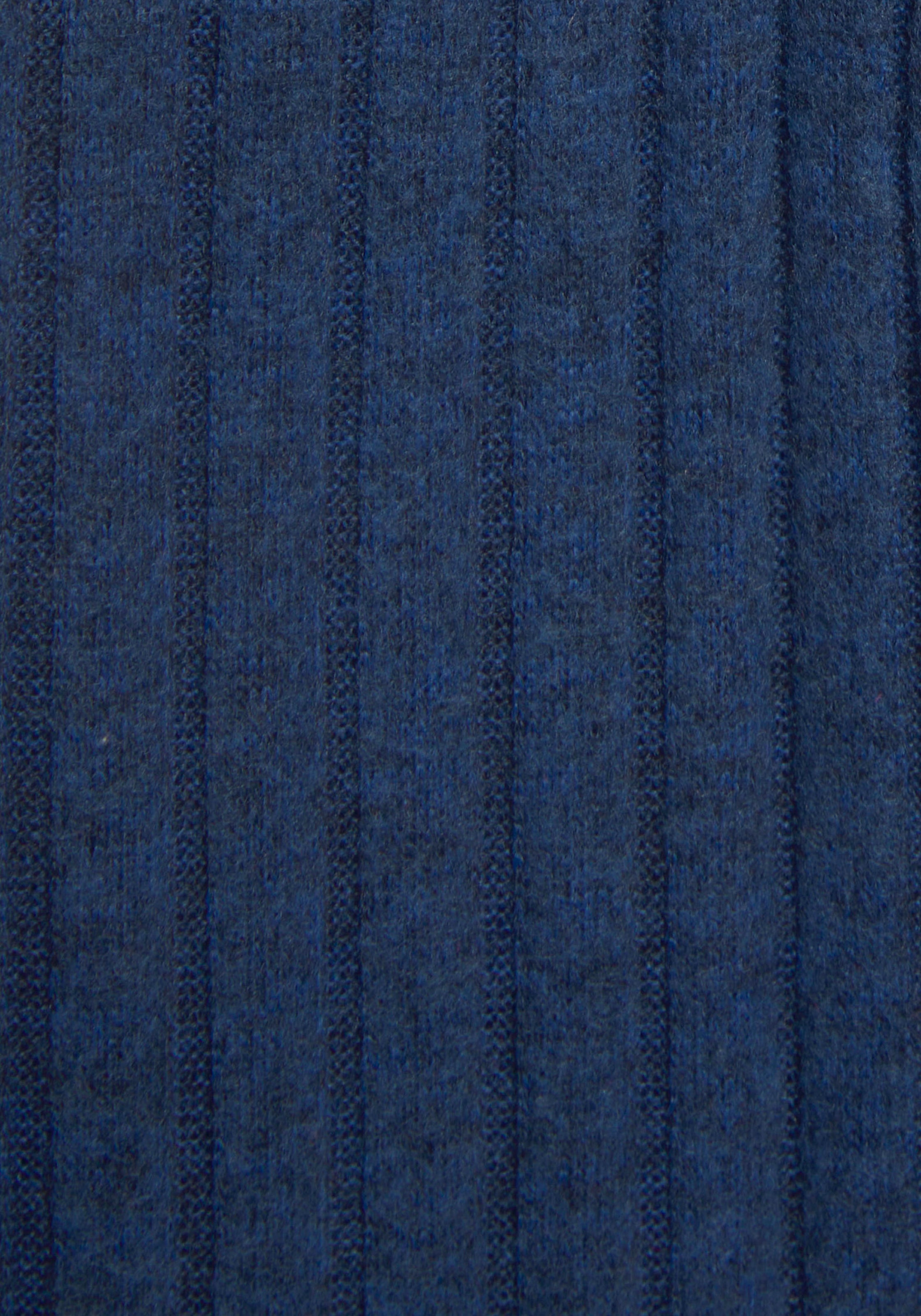 LASCANA Homewearhose, -Lounge-/Strickhose mit weitem Bein und seitlichen Taschen, Loungewear
