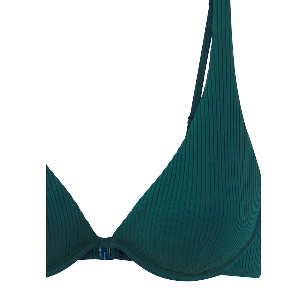Elbsand Bügel-Bikini, aus trendiger Rippware