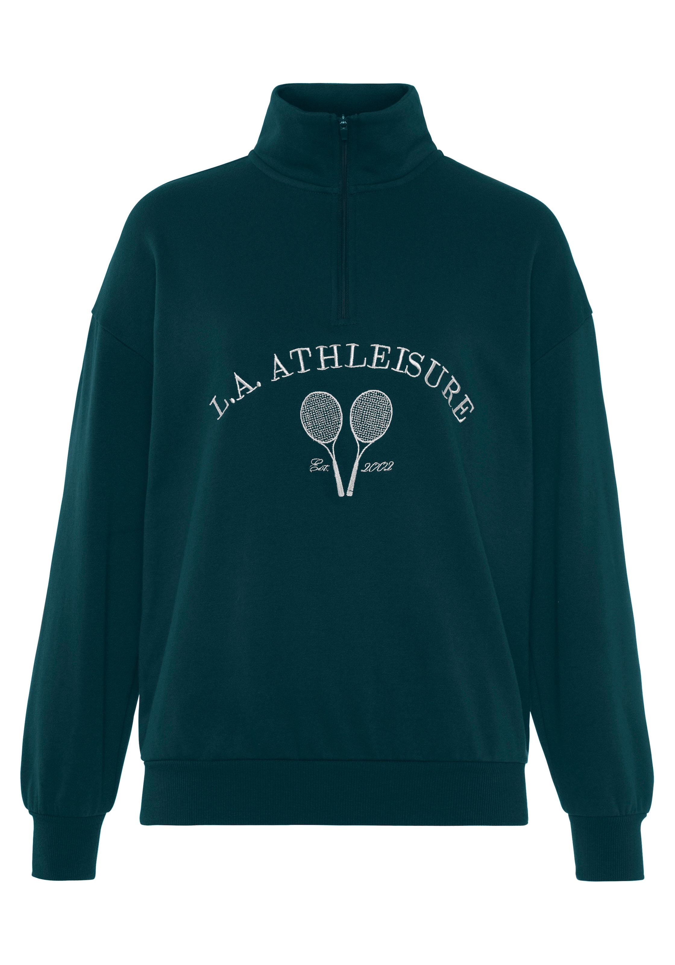 LASCANA ACTIVE Sweatshirt »Tennis«, mit Stehkragen und Reissverschluss