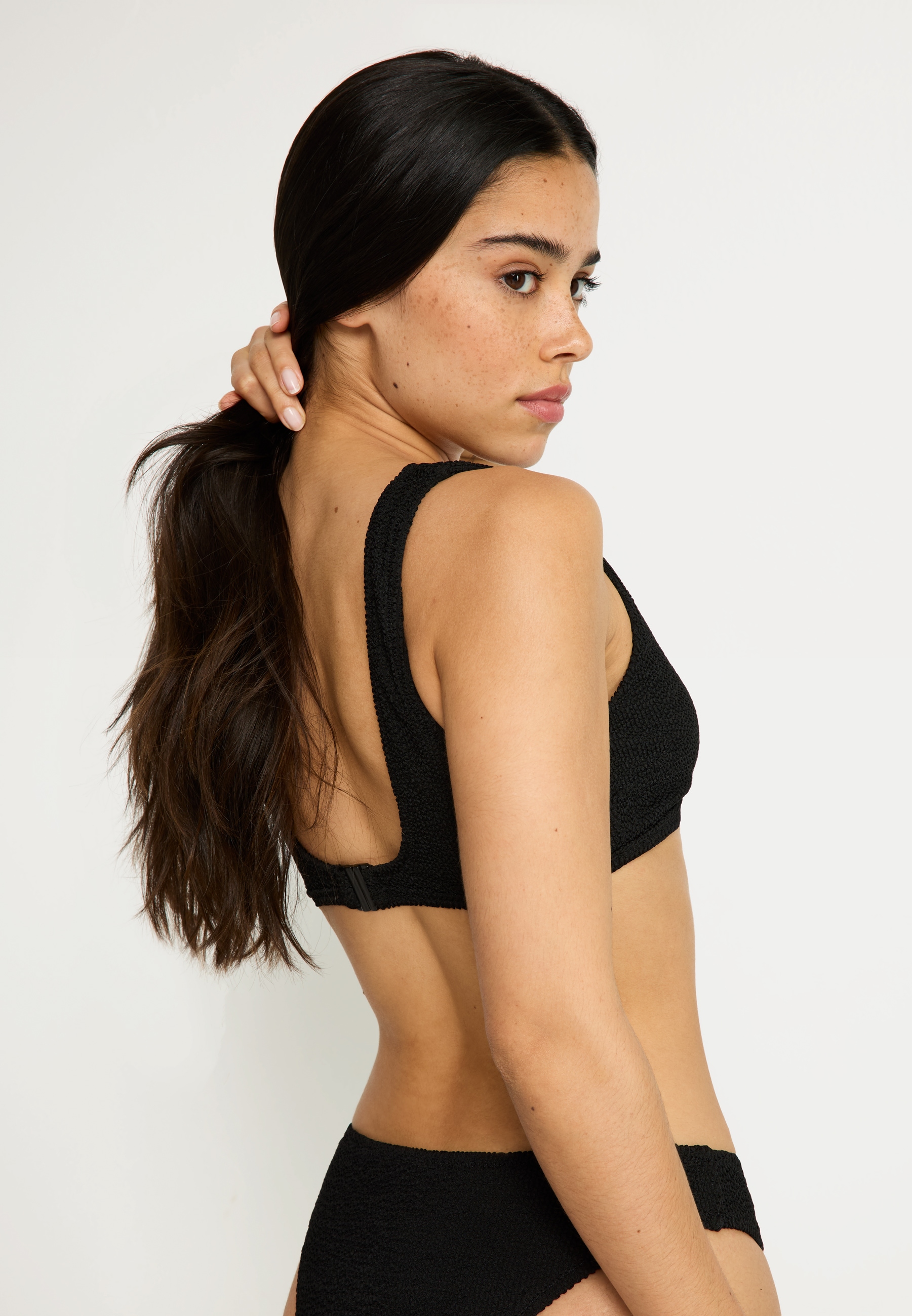 LSCN by LASCANA Triangel-Bikini-Top »Lou«, aus trendiger Strukturware