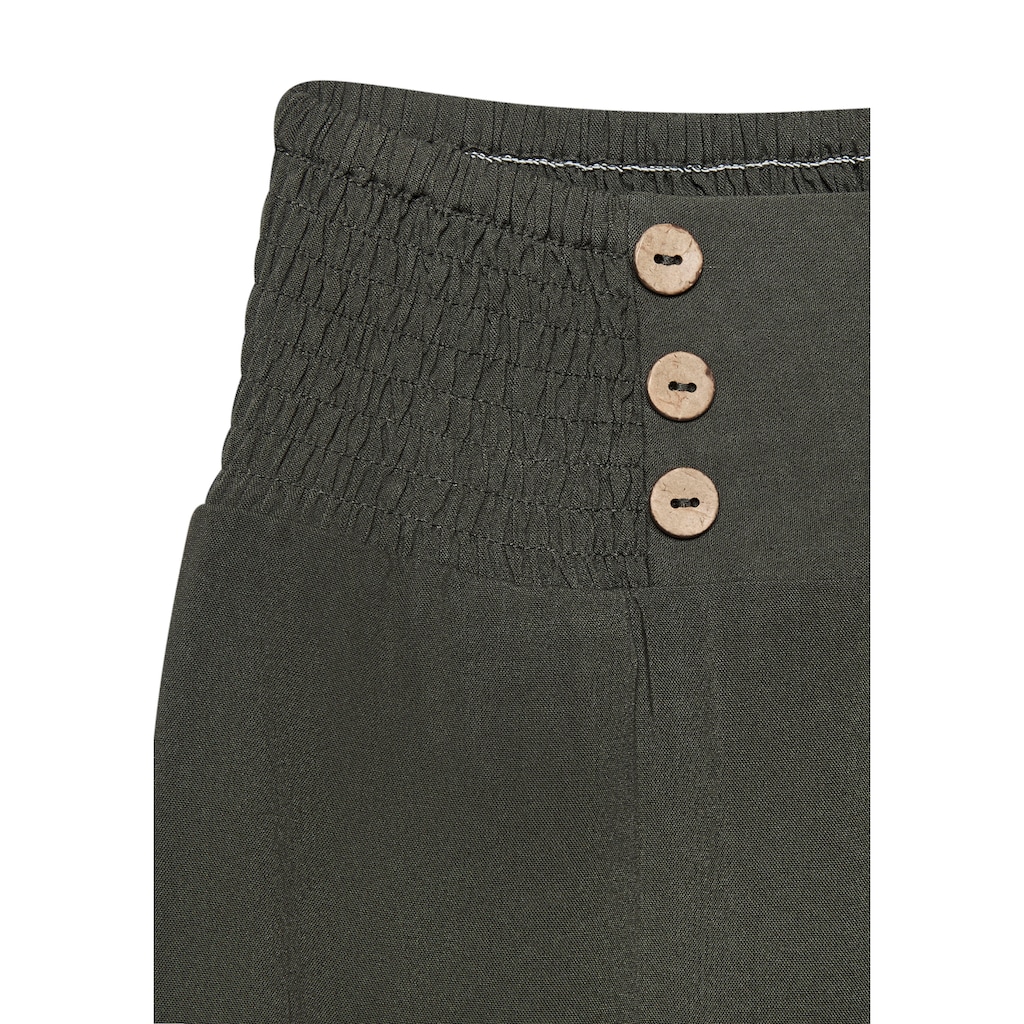 LASCANA Palazzohose, mit Taschen, Sommerhose, Wide-Leg