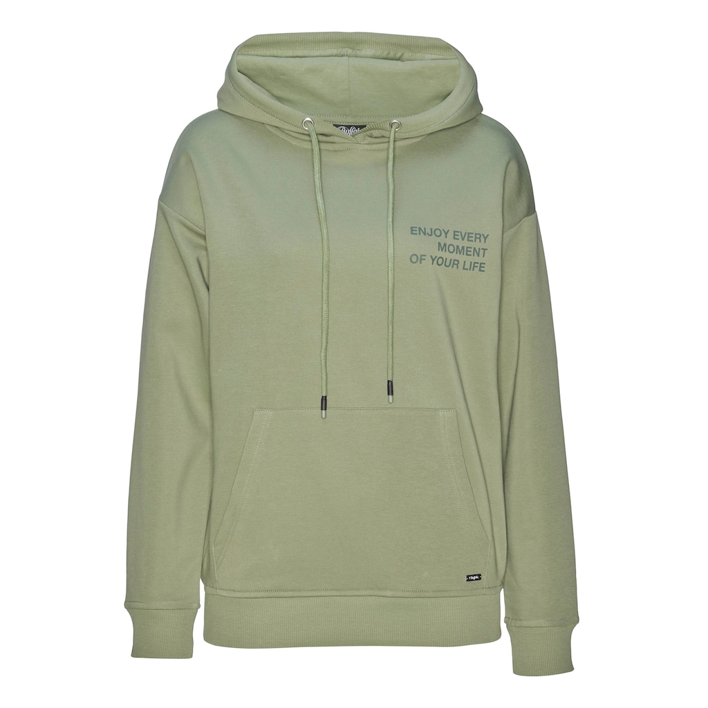 Buffalo Hoodie, mit Statement Druck, Loungeanzug