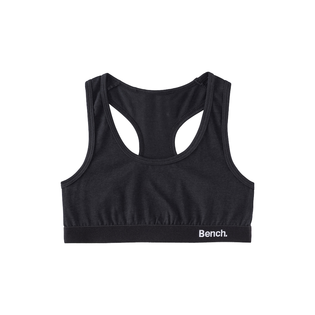 Bench. Bustier, im sportlichen Look mit Ringerrücken