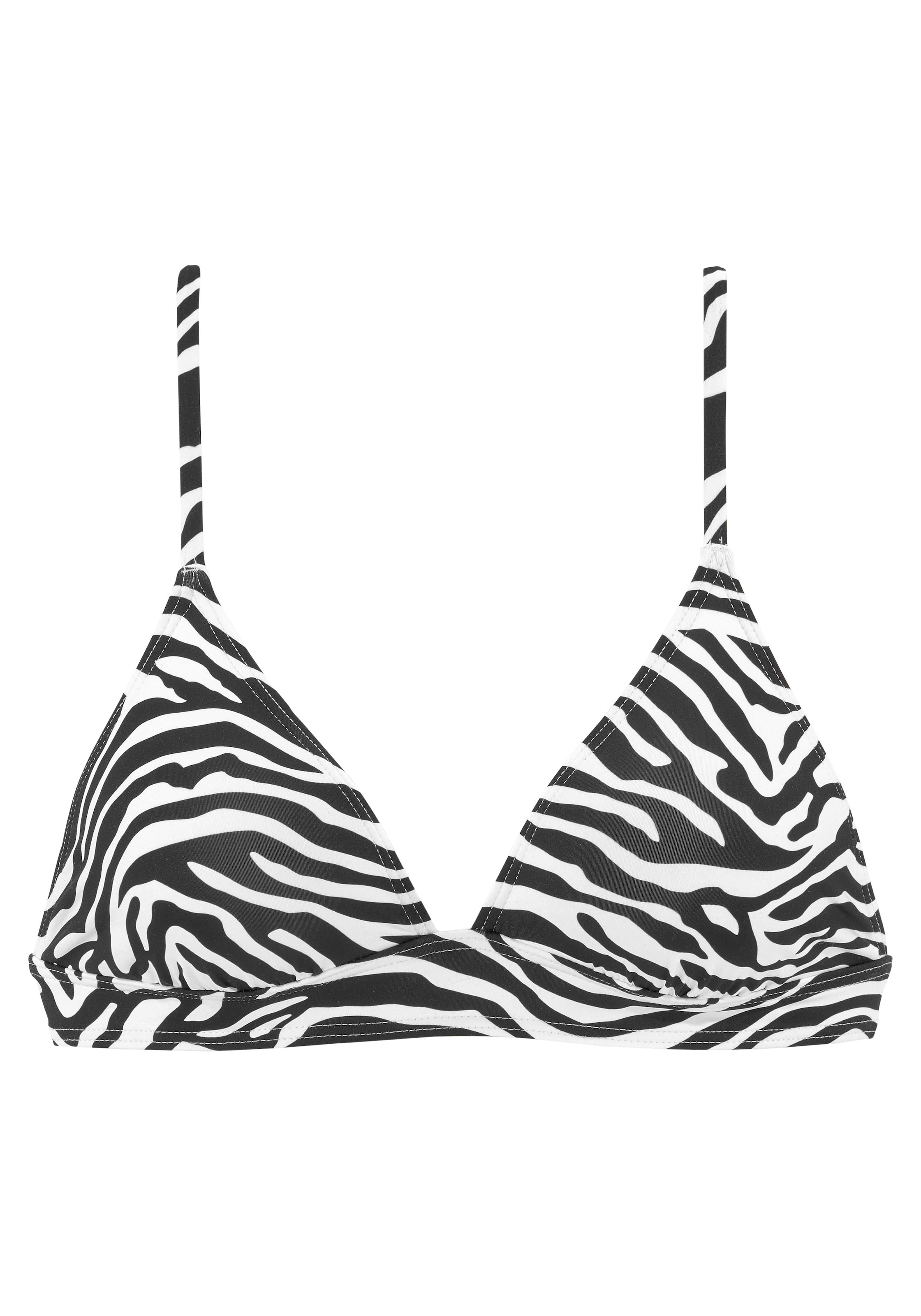 Venice Beach Triangel-Bikini-Top »Fjella«, in zweifarbiger Animal-Optik