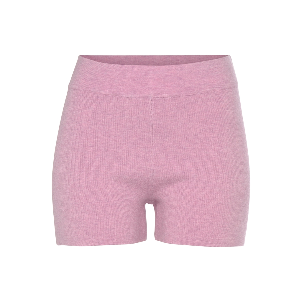 Elbsand Strickhose, aus hochwertigem Strick, mit Logostickerei, Loungewear