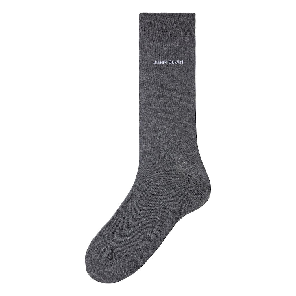 John Devin Basicsocken, (Packung, 7 Paar), für jeden Tag