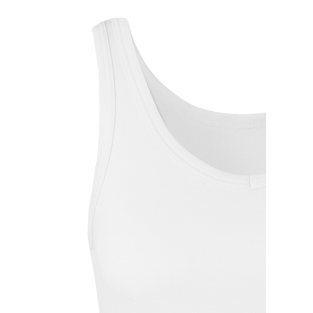 petite fleur Achselhemd, (3er-Pack), aus reiner Baumwolle, Tanktop, Unterziehshirt
