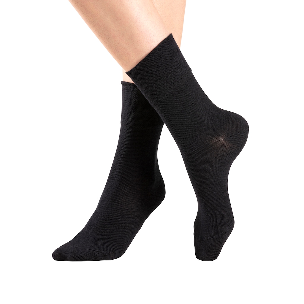 H.I.S Socken, (Packung, 6 Paar), mit Komfortbund auch für Diabetiker geeignet