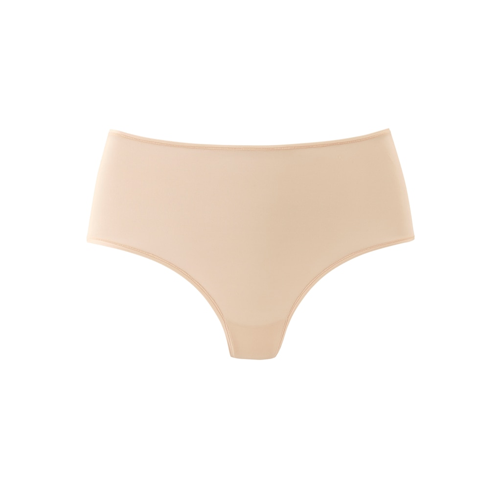 LASCANA High-Waist-String, (2er-Pack), aus weicher und hoch elastischer Microfaser