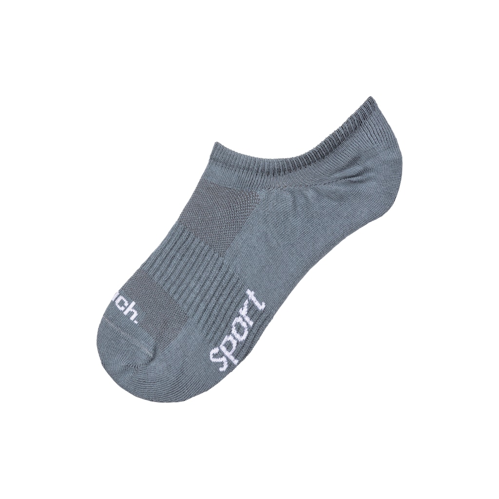 Bench. Sneakersocken, (Packung, 6 Paar), nicht sichtbar in Sneakern