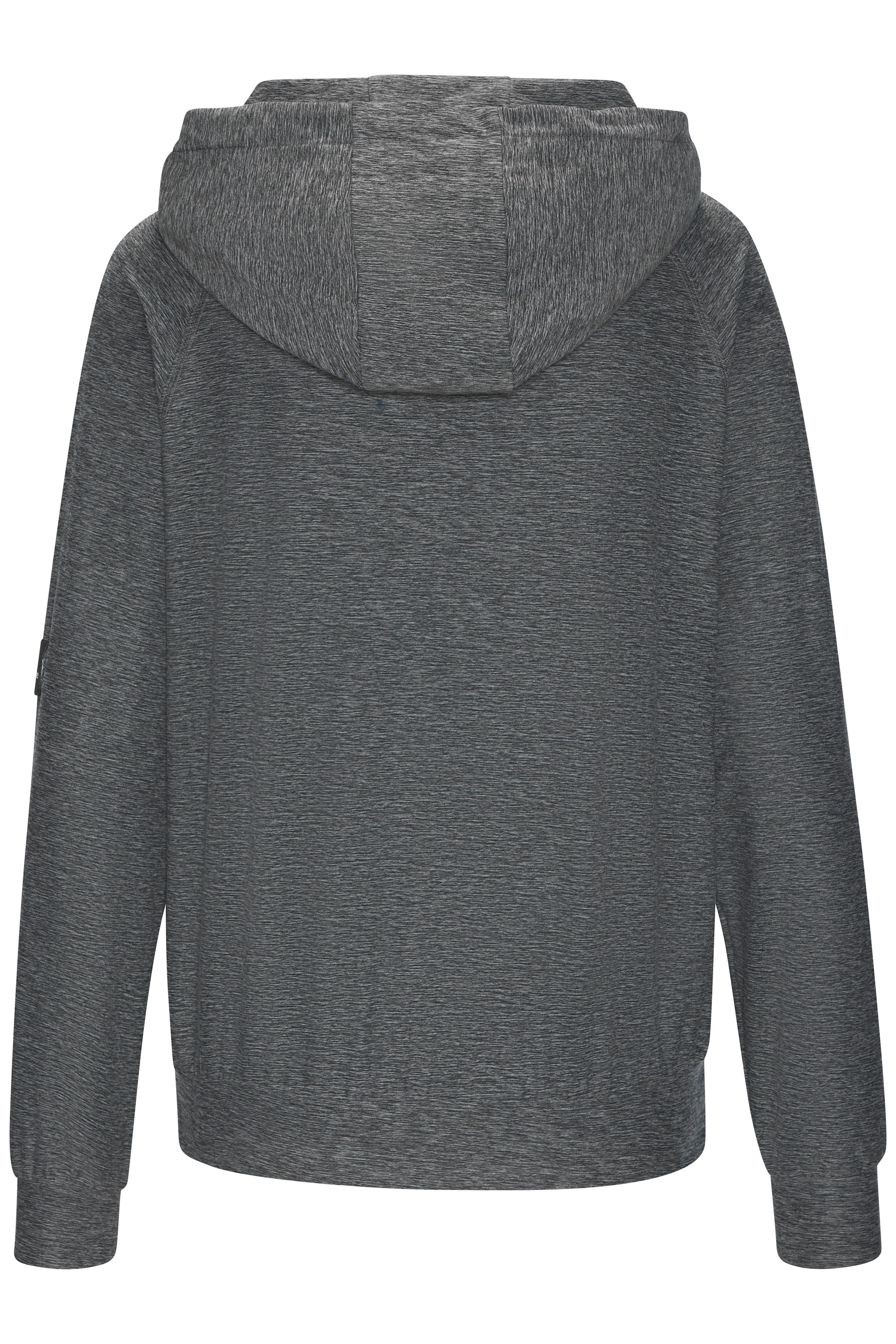 Vivance active Funktions-Kapuzensweatjacke mit Teilungsnähten und geteilte Kängurutasche