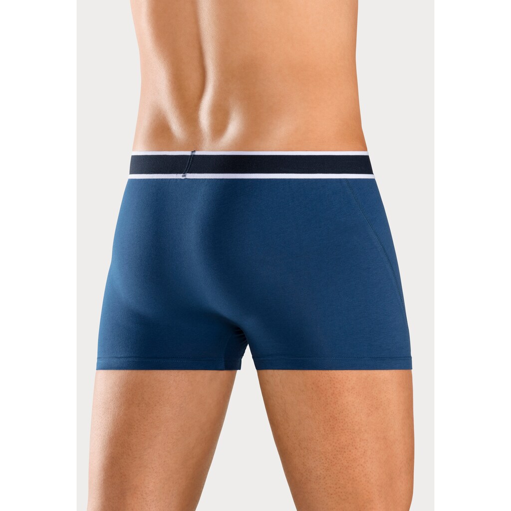 Bruno Banani Boxer »Boxershorts für Herren«, (4er Pack), mit Steifen und Logo im Bund