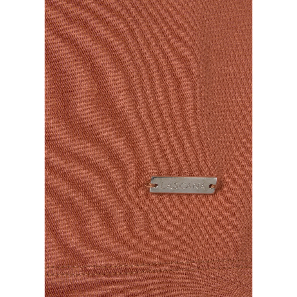 LASCANA Tanktop, modisch kurzer Schnitt