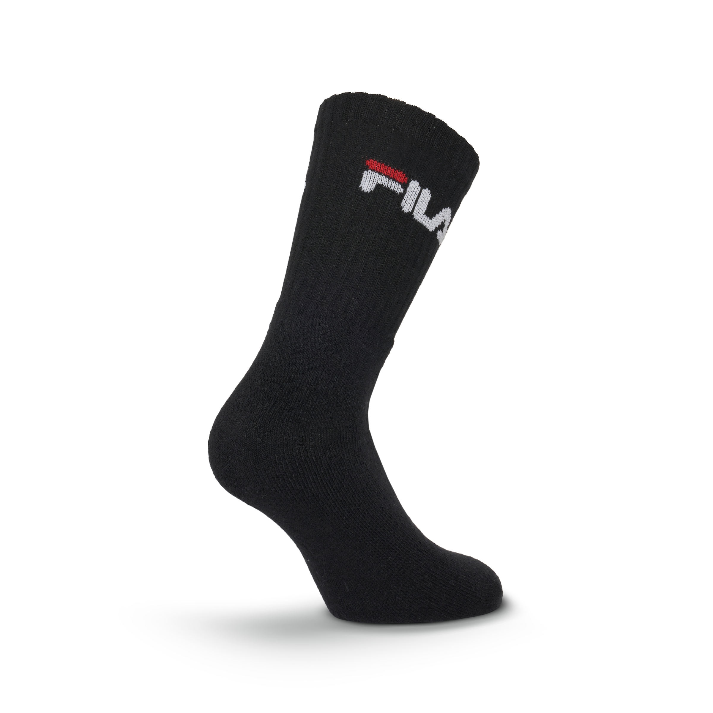 Fila Chaussettes de tennis »UNISEX CREW TENNIS FULL TERRY SOCKS« 3 cuis tlg. mit verstärkten Belastungszonen,