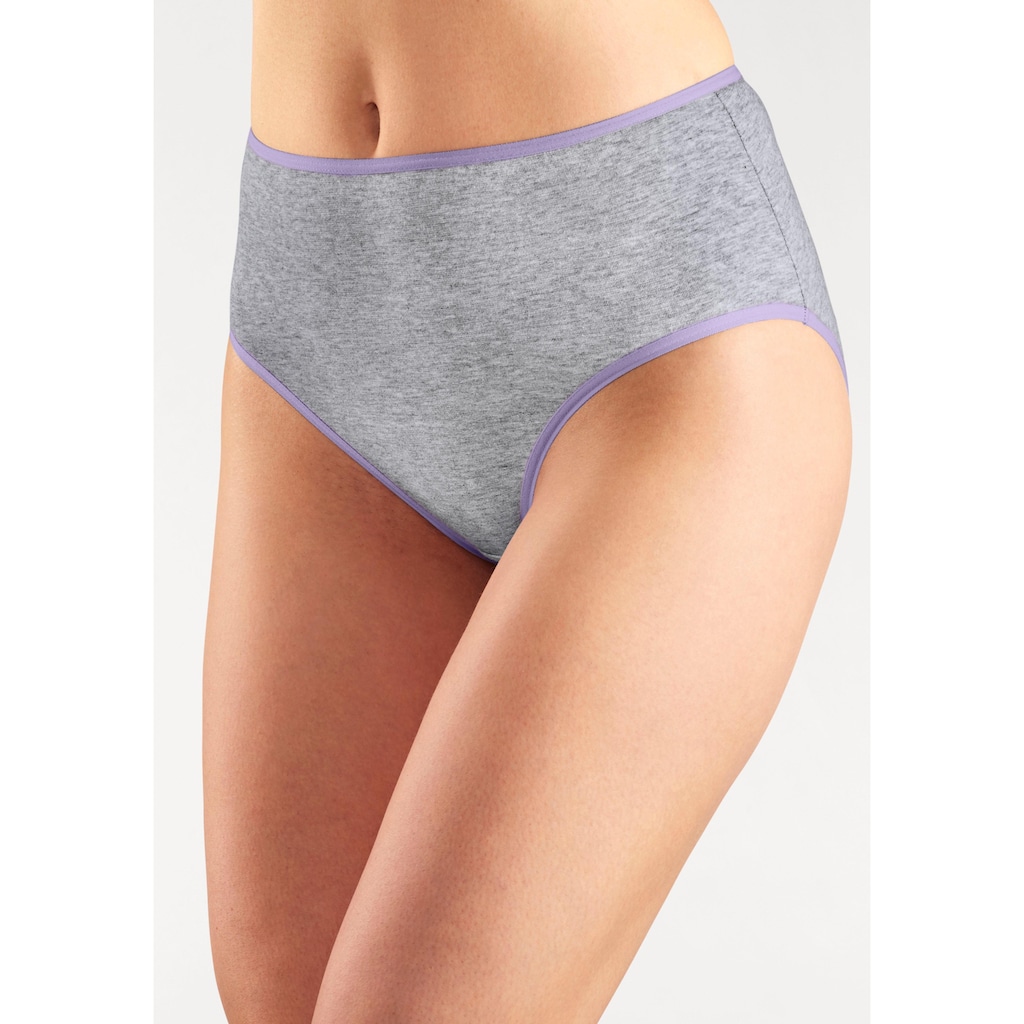 petite fleur Hüftslip, (10er-Pack), aus elastischer Baumwolle