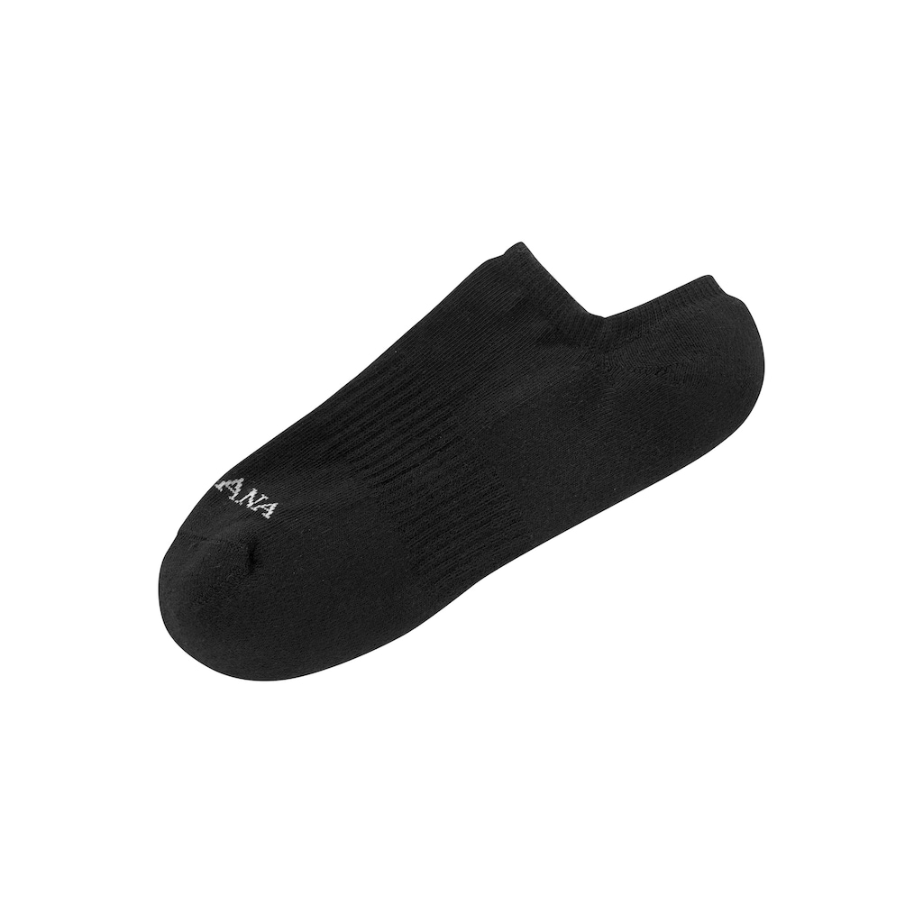 LASCANA ACTIVE Sneakersocken, (Packung, 7 Paar), mit Fussfrottee