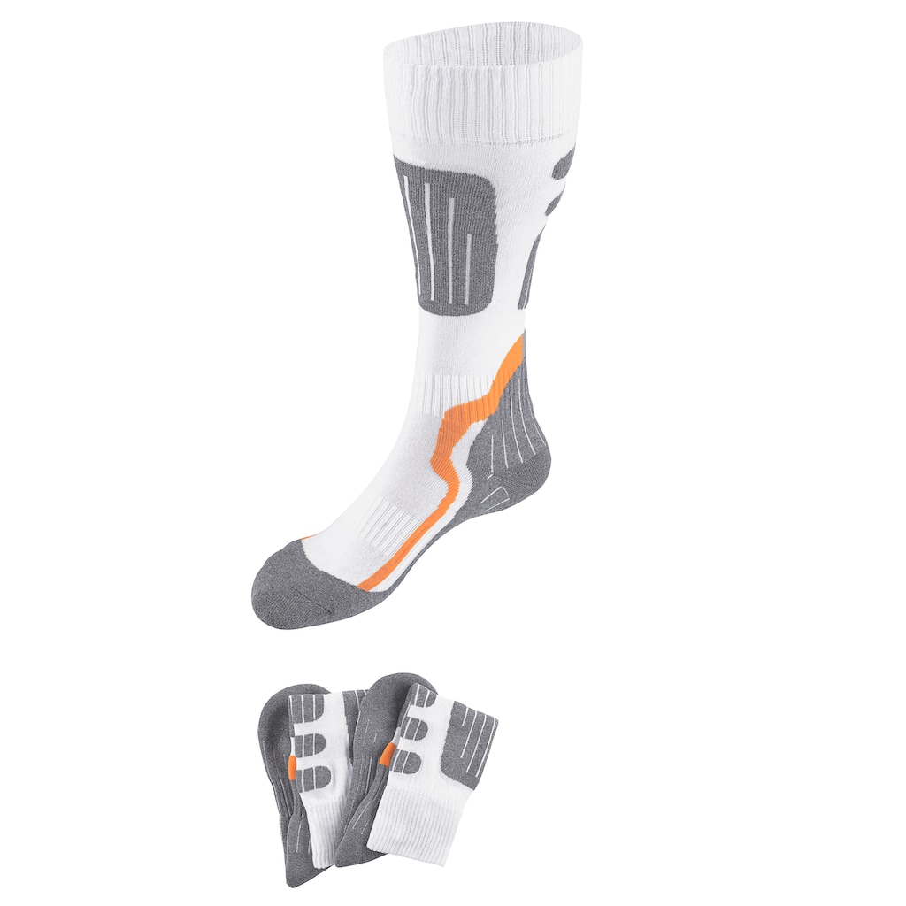 H.I.S Kniestrümpfe, (Packung, 2 Paar), ideal für Wintersportaktivitäten