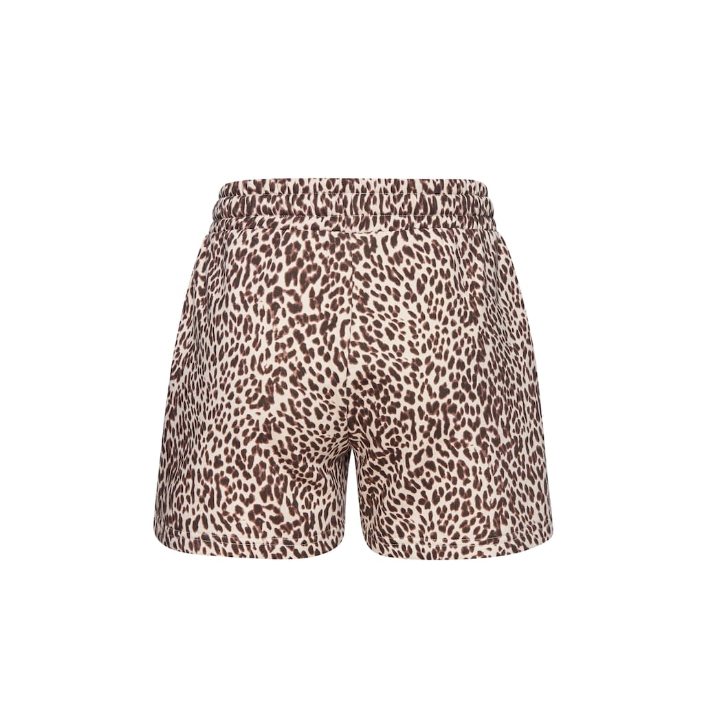 Buffalo Sweatshorts, mit seitlichem Rippeinsatz und Logostickerei