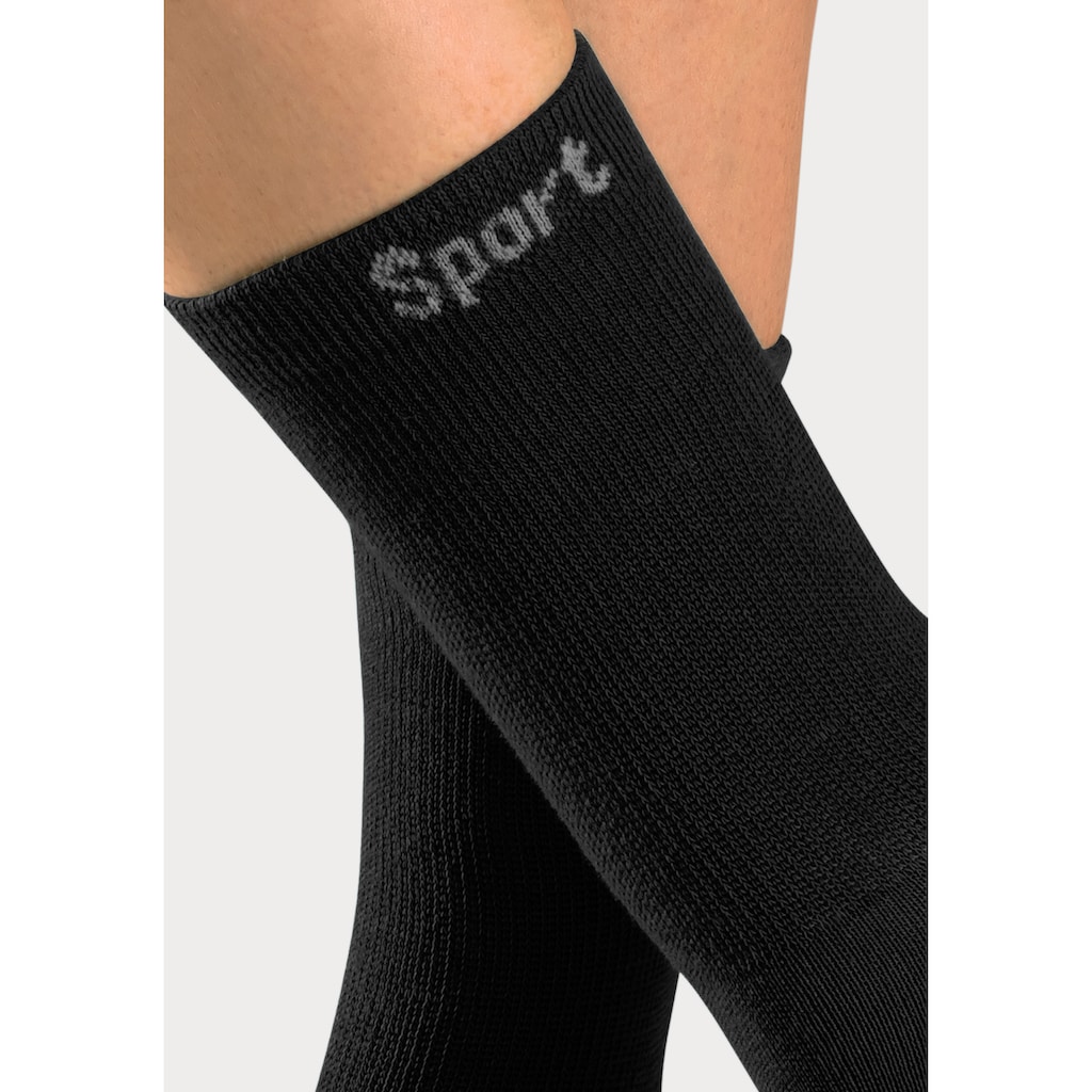 Bench. Sportsocken, (Packung, 6 Paar), mit antibakterieller Feuchtigkeitsregulierung