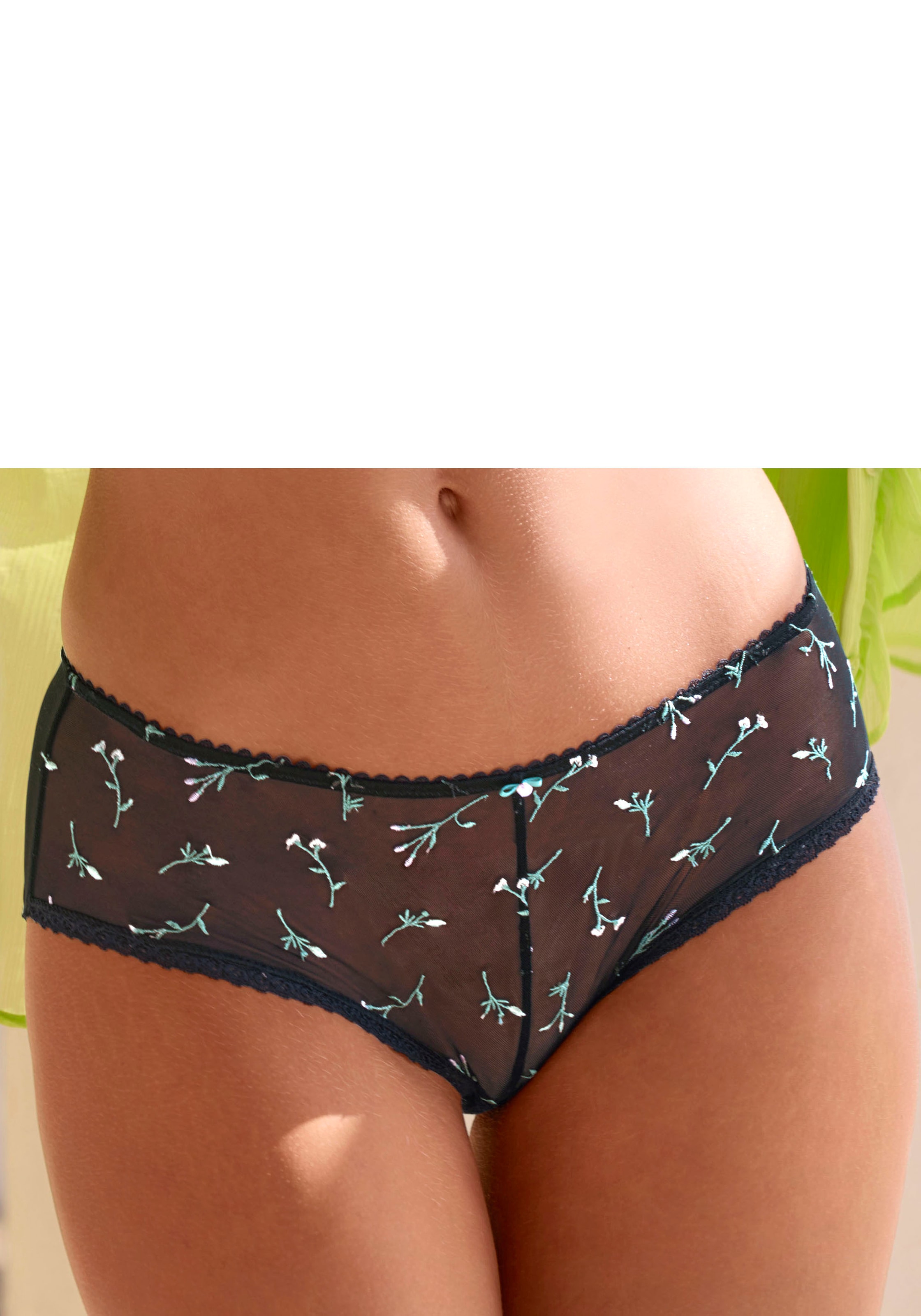 Vivance Panty »Thea«, mit Blumen aus feiner Stickereispitze, sexy Dessous