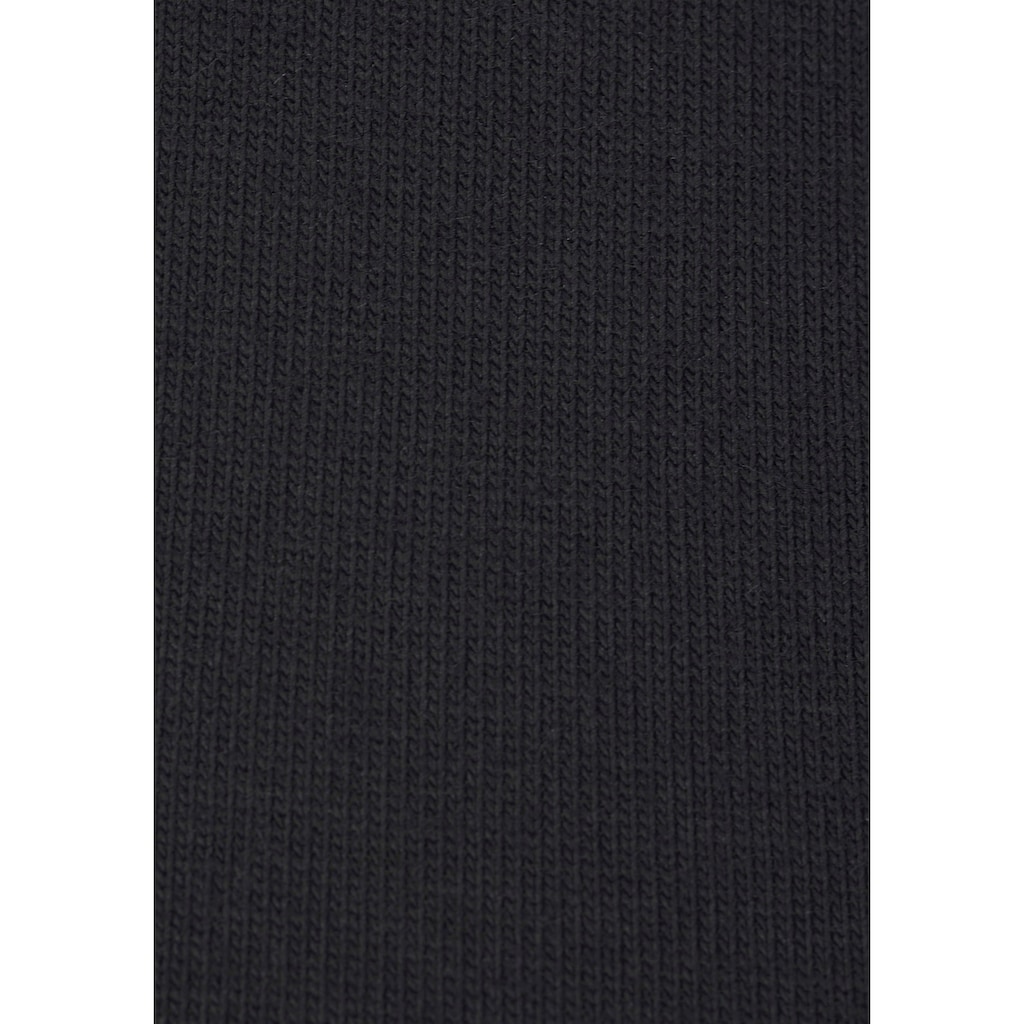 LASCANA Caprileggings, mit Cut-outs am Saum, 3/4-Länge, Basic, elastisch