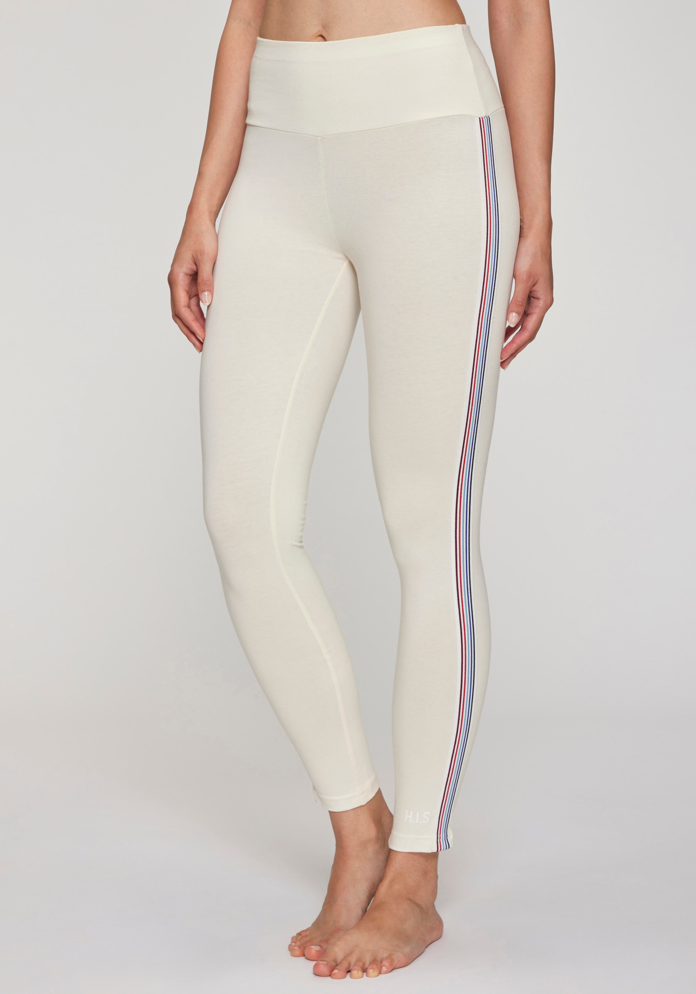 H.I.S Leggings  mit Streifentape