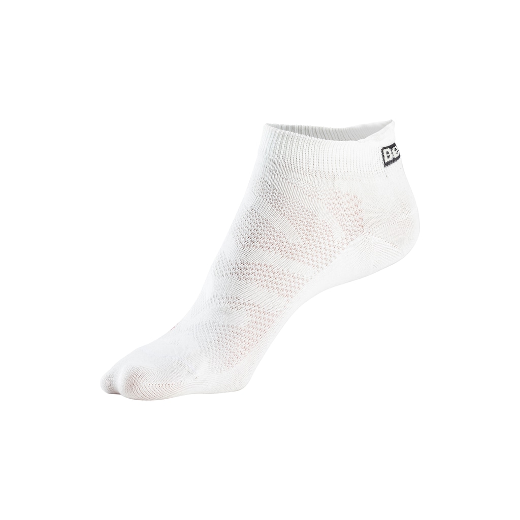 Bench. Sneakersocken, (Packung, 6 Paar), mit Lüftungskanälen in Netzstruktur