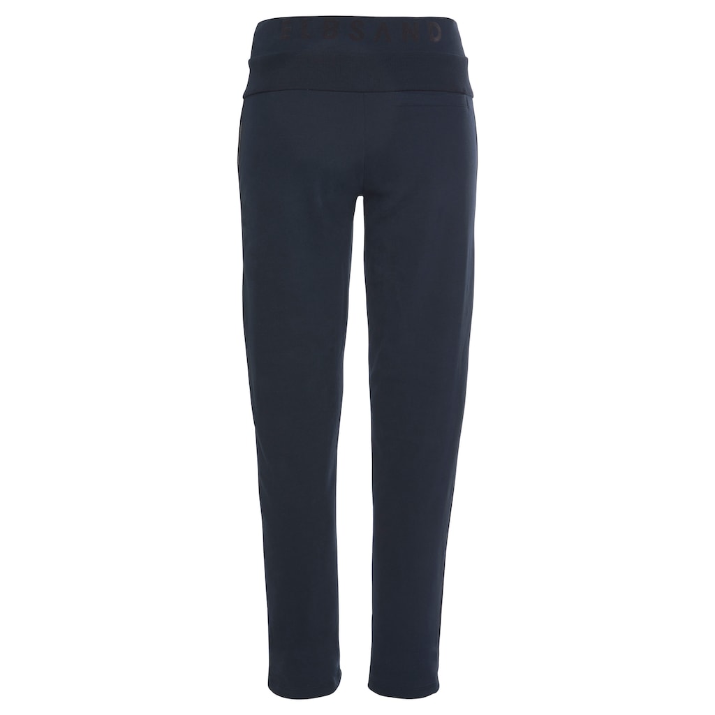 Elbsand Sweathose »Brinja«, mit Logoprint am Bund und Taschen, Jogginghose, Relaxhose
