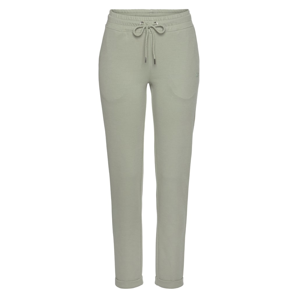 H.I.S Sweathose, Schlupfhose mit kleinem Aufschlag am Saum, Loungewear