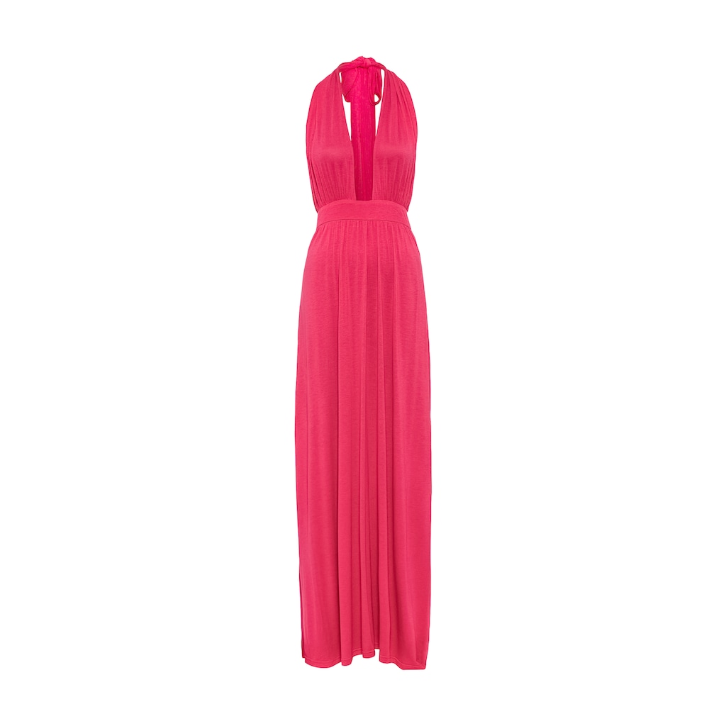LSCN by LASCANA Neckholderkleid, in Maxilänge