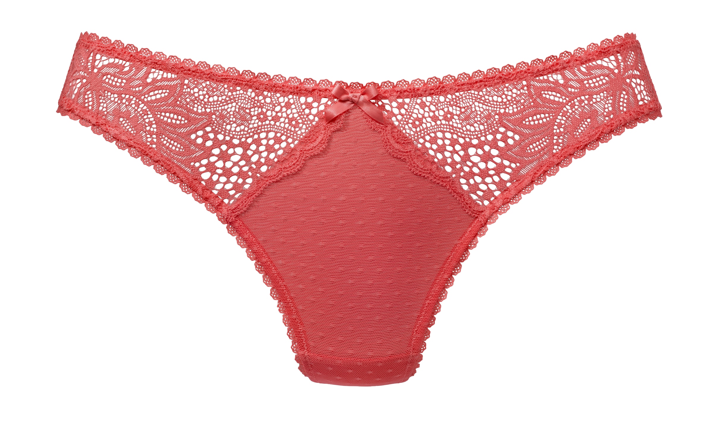 Vivance String, mit seitlichen Spitzeneinsätzen in blumiger Optik