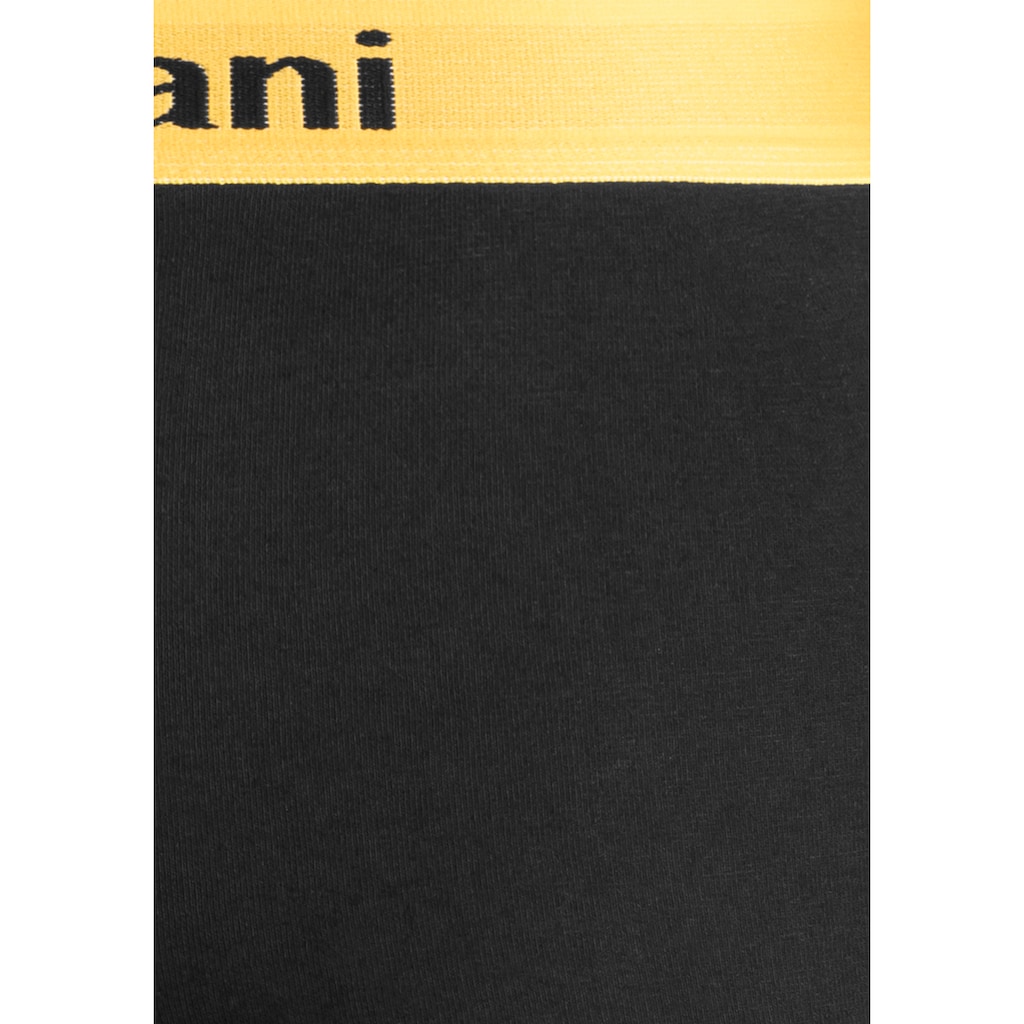 Bruno Banani Boxer »Boxershorts für Herren«, (Packung, 4 St.), mit längerem Bein und auffälligen Logobund