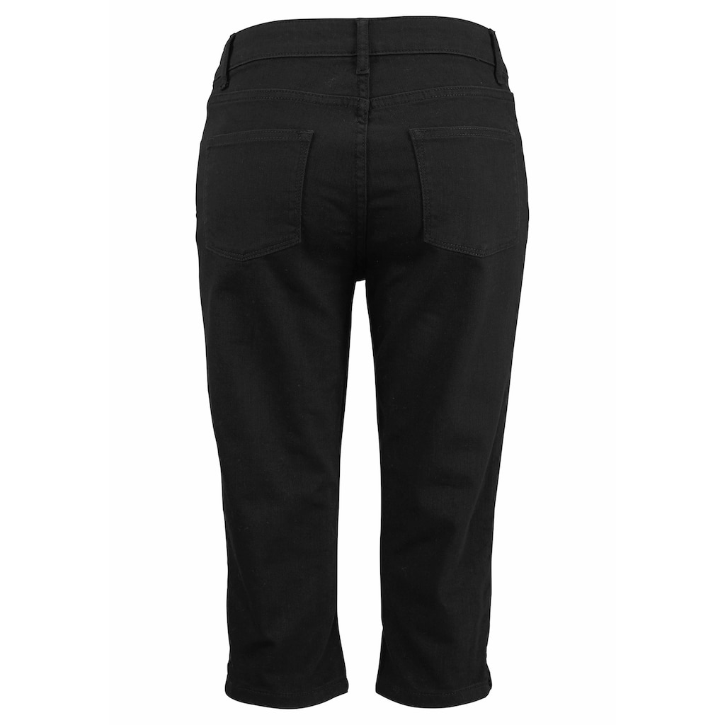 Beachtime 3/4-Hose, mit Elasthan, Caprihose, Sommerhose