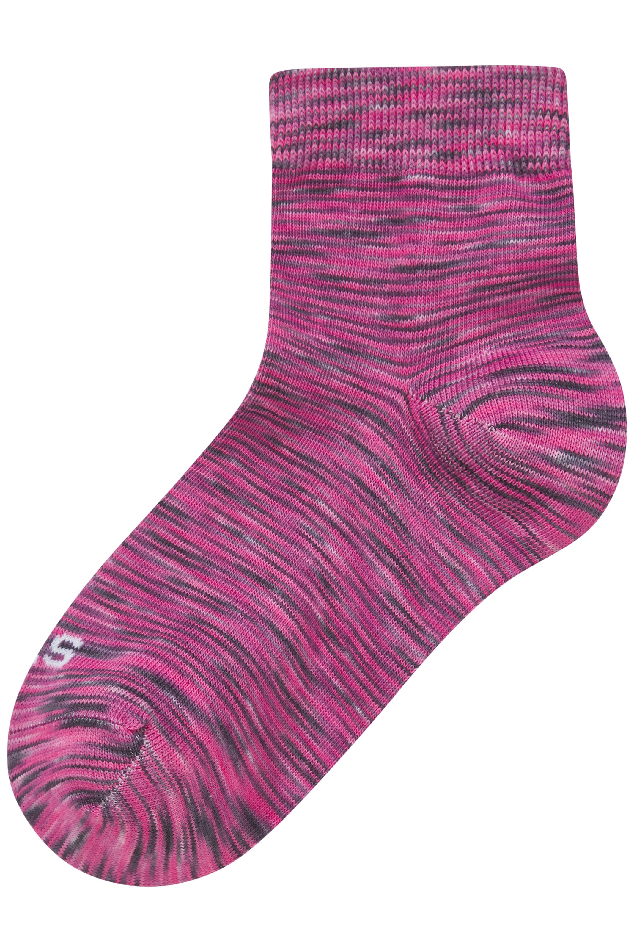H.I.S Chaussettes courtes Packung, 6 Couple tlg. unifarben und meliert in einer Packung
