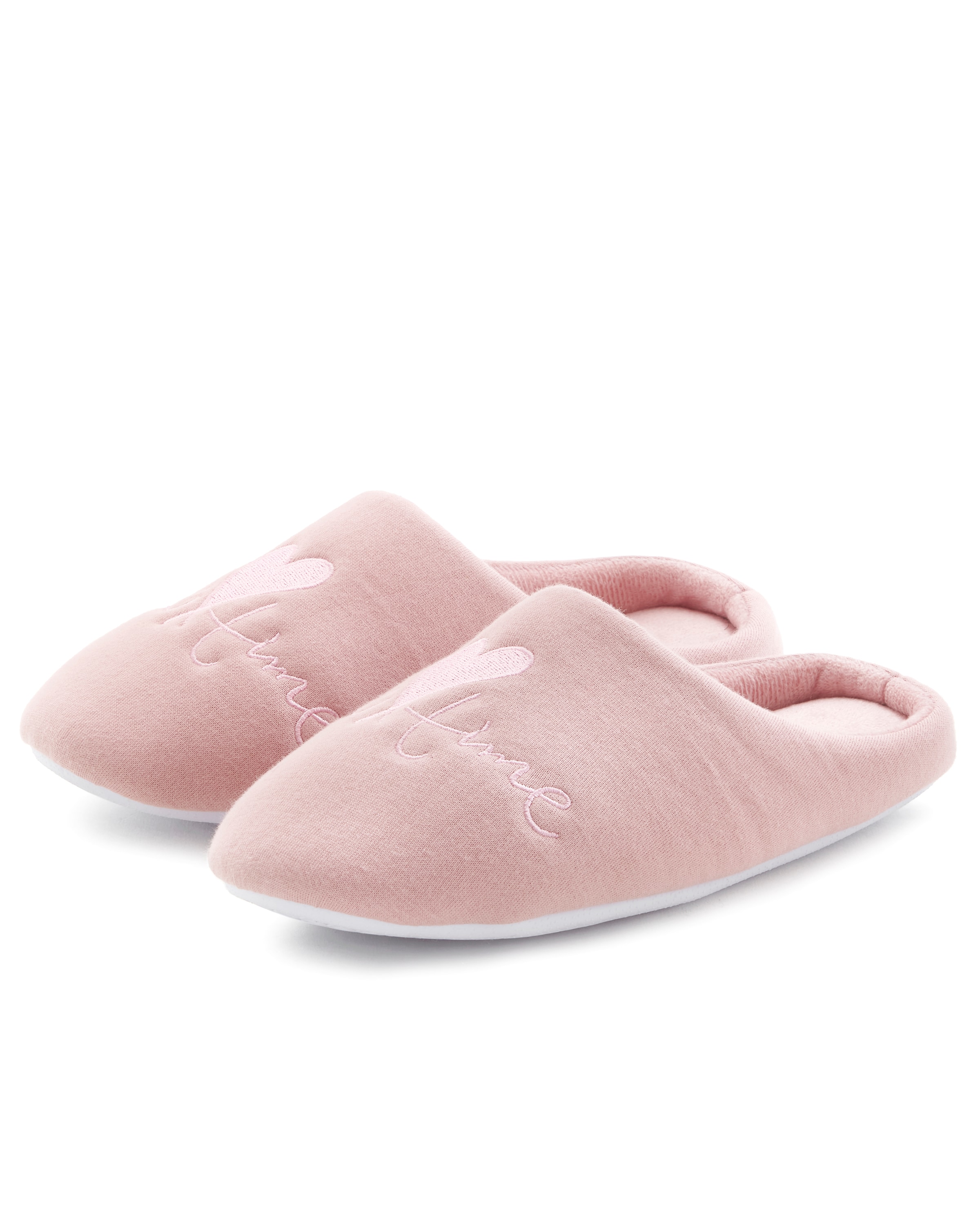 Vivance Pantolette »Hausschuh, Pantoffel, Clog,«, mit verspieltem Schriftzug VEGAN