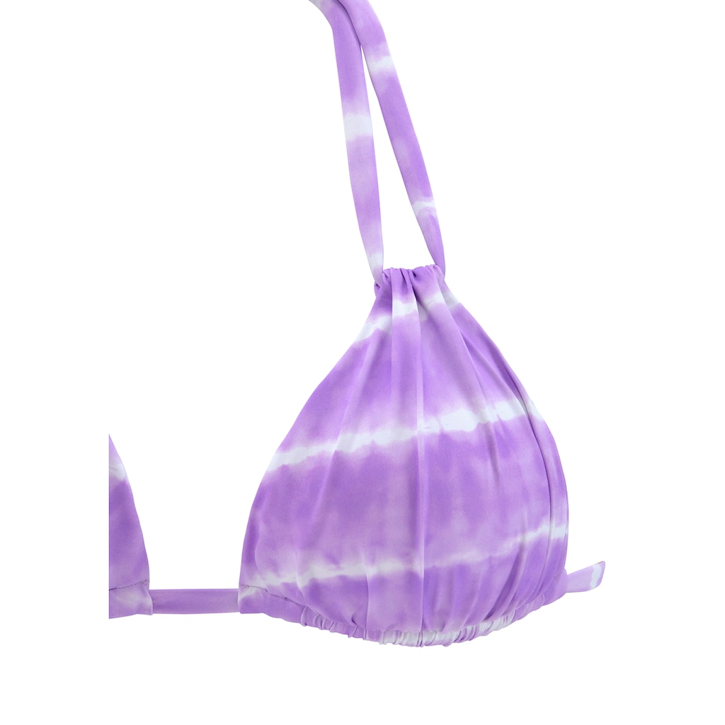 s.Oliver Triangel-Bikini-Top »Enja«, mit Batikdruck