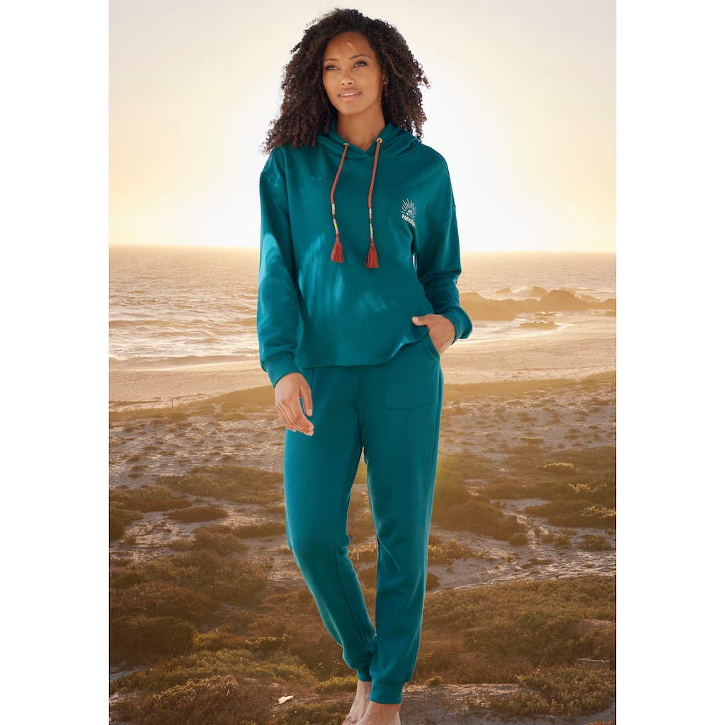 Vivance Hoodie, Kapuzensweatshirt mit Print, Loungewear