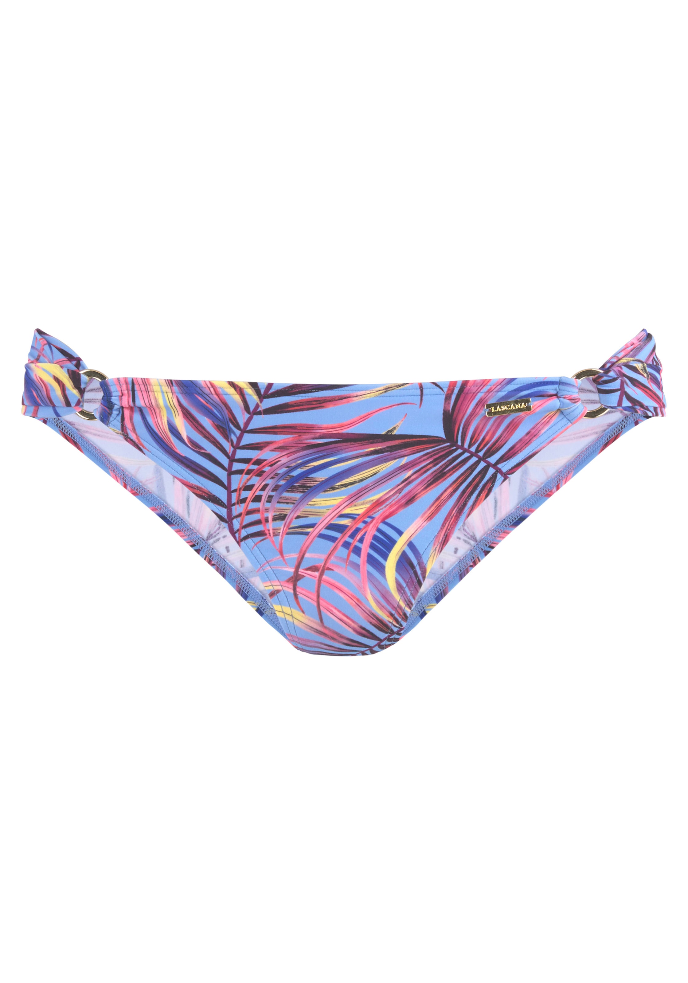 LASCANA Bikini-Hose »Breese« mit goldfarbenen Zierringen