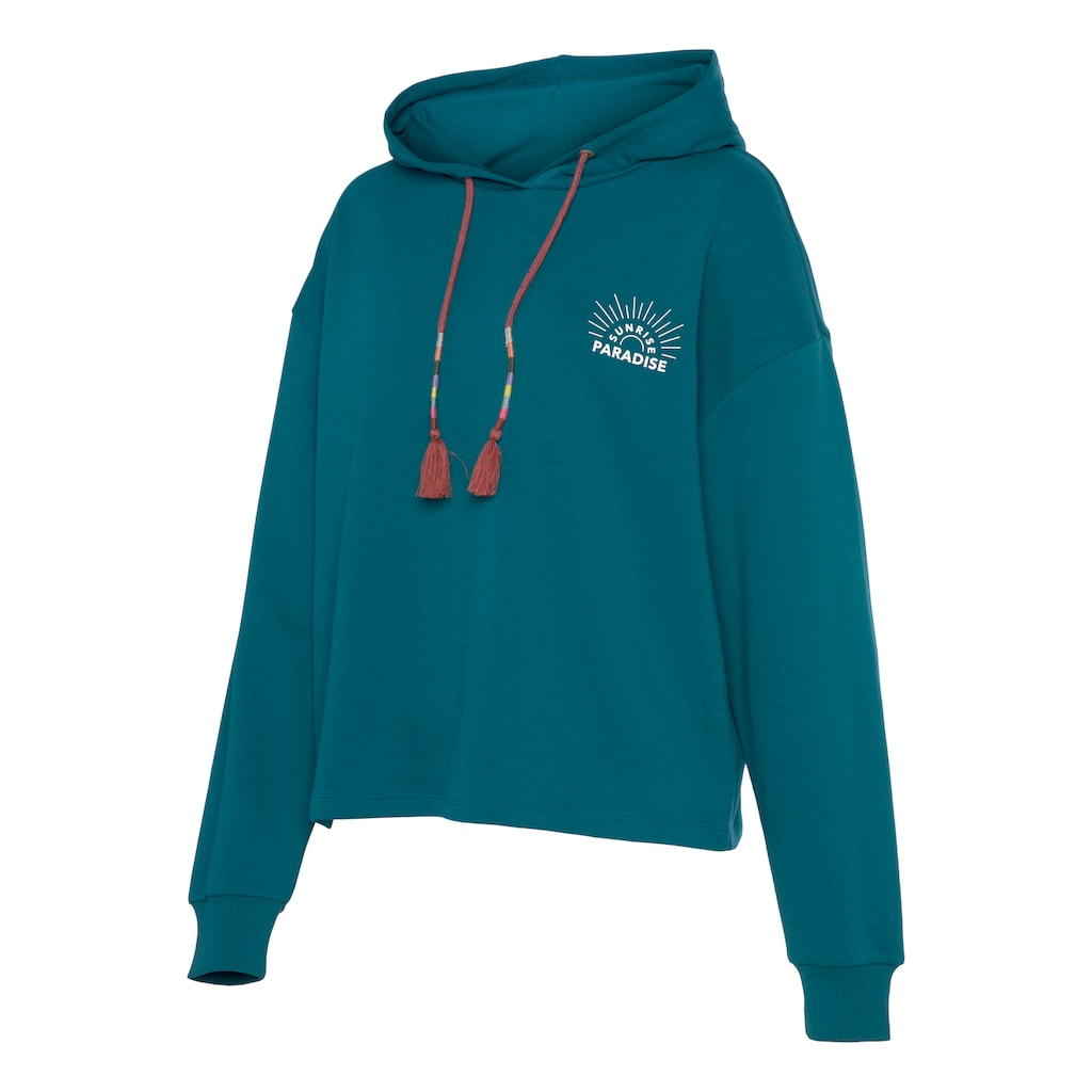 Vivance Hoodie, Kapuzensweatshirt mit Print, Loungewear