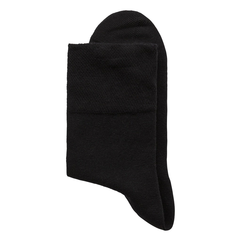 H.I.S Socken, (Packung, 3 Paar), mit Komfortbund auch für Diabetiker geeignet