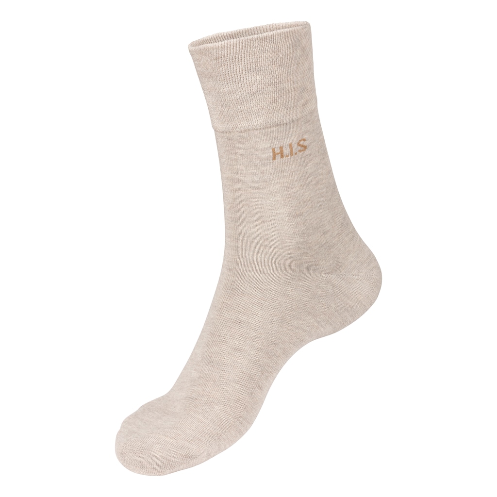 H.I.S Socken, (Packung, 12 Paar), ohne einschneidendes Gummi