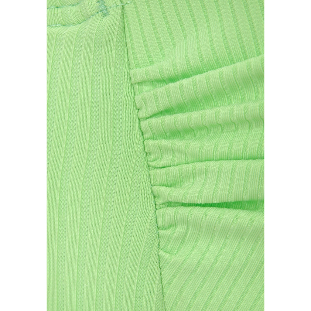 Venice Beach Bandeau-Bikini-Top »Lucky«, aus gerippter Strukturware