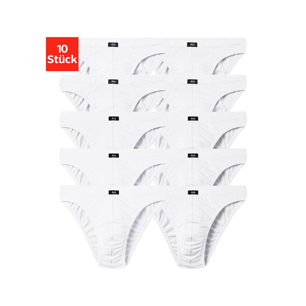 H.I.S Slip »Herren Minislip«, (Packung, 10 St.), in Baumwoll-Mix