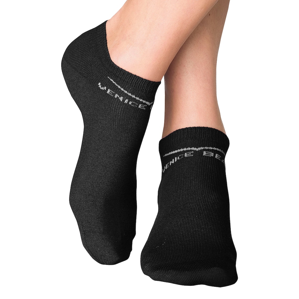 Venice Beach Sneakersocken, (Packung, 6 Paar), perfekte Passform durch LYCRA-Anteil