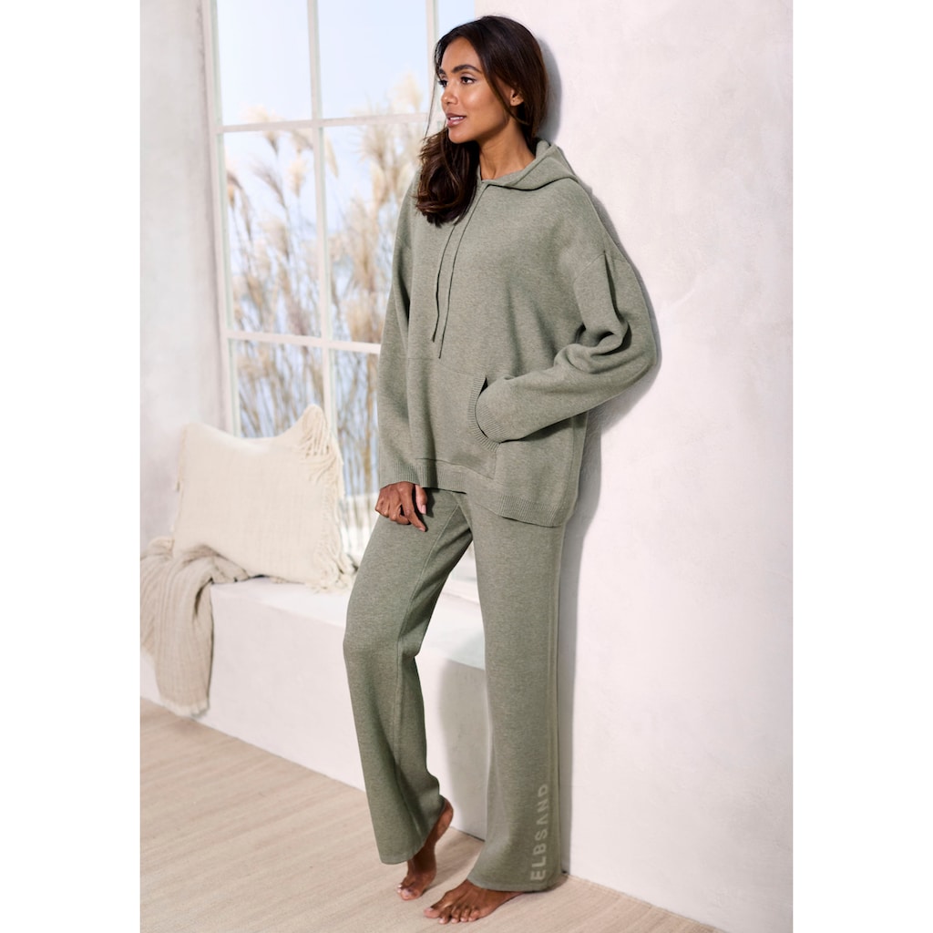 Elbsand Hoodie, aus hochwertigen Strick