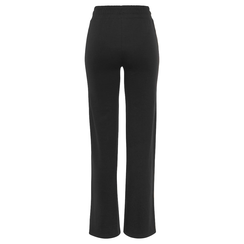 LASCANA ACTIVE Jogger Pants, mit kontrastierendem Tape